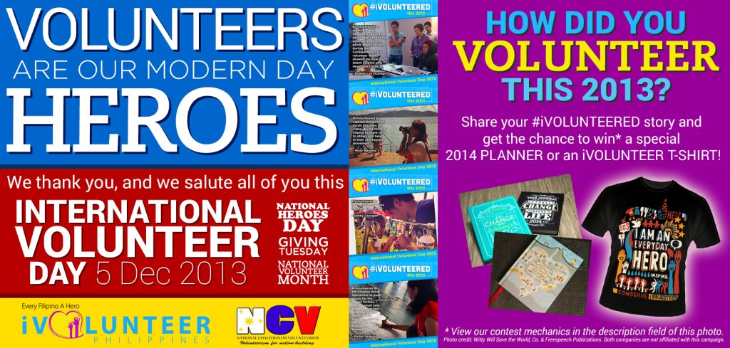 THANK YOU VOLUNTEERS