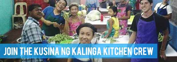 Ready your apron and hairnets because we are going to cook for hundreds… or thousands… in the Kusina ng Kalinga!