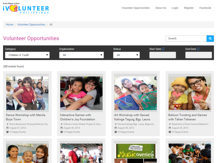 iVolunteer Website Upgrades